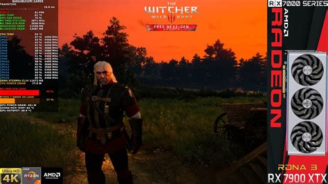 The Witcher Ray Tracing Next Gen Ultra Settings Fsr K Rx