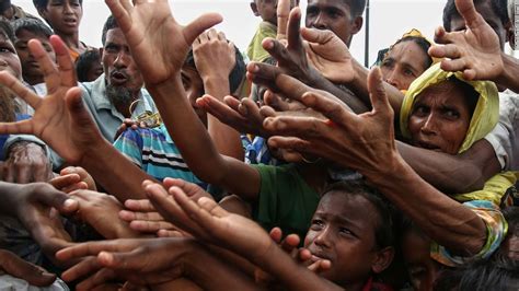 Rohingya Huddle On Bangladesh Border There Is Genocide Going On There