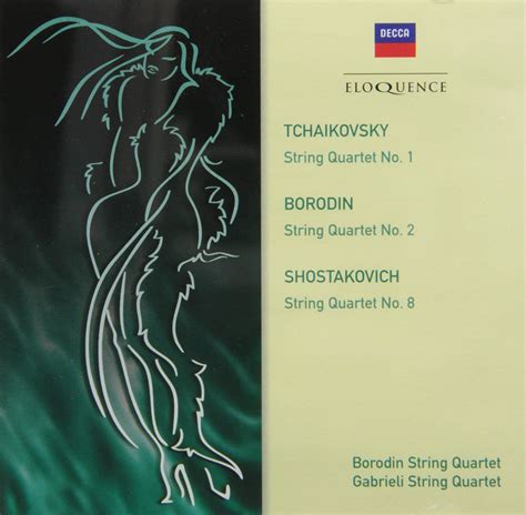 Borodin Shostakovich Tchaikovsky String Quartets Musical Offering