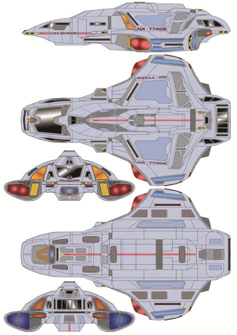 Runabout Star Trek Schematics