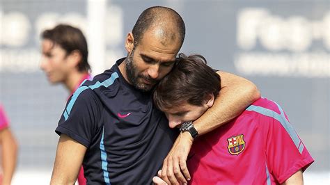 Las Incre Bles Palabras De Guardiola Sobre Messi