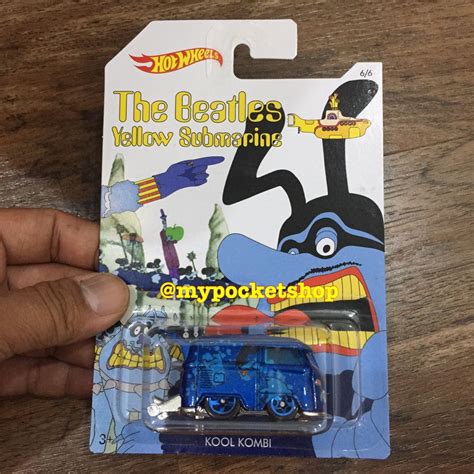 Hot Wheels KOOL KOMBI The Beatles Yellow Submarine Hobbies Toys Toys Games On Carousell