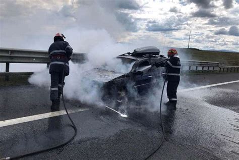 Foto Ma In Distrus De Fl C Ri Pe Autostrada A Sebe Sibiu De La Ce