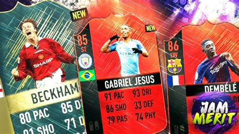 COMPLETING BECKHAM DEMBÉLÉ GABRIEL JESUS SBCS PACYBITS 2 YouTube