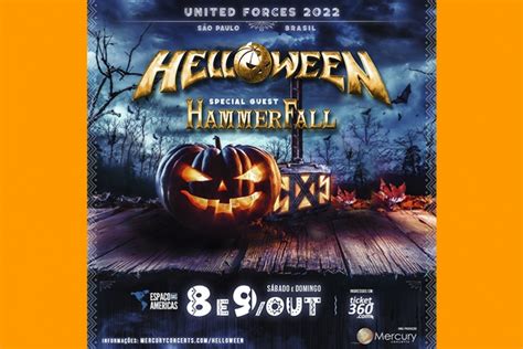 Helloween Anuncia Shows No Brasil Hammerfall Como Convidado Especial