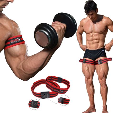 Buy Blood Flow Restriction Bands Occlusion Bands Flexible for Arms and