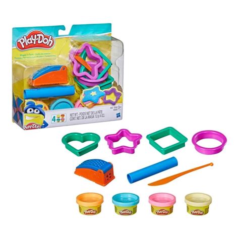 Masas Moldeables Hasbro Play Doh Shapes N Tools Walmart