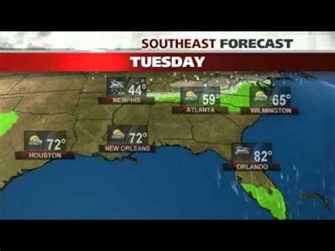 Miami's Weather Forecast For November 11, 2013 - YouTube