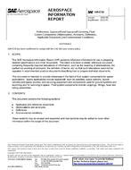 SAE AIR4728 PDF Lastest Technical Information