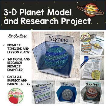 Planet Research And 3 D Model Project Planet Model Planet Project