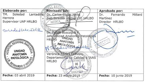 Protocolo De Criterios De Obtencion Registro Rotulacion Traslado Recepcion Y Rechazo De