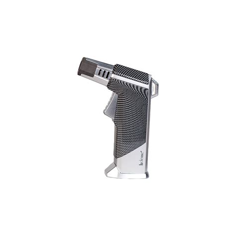 Lucienne Remember The Mall Single Flame 5" Torch Lighter - Carbon Fiber