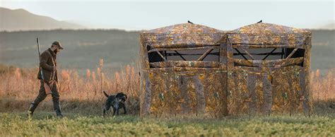 RPNB Hunting Ground Blind, One-Way See-Through Side-By-Side 4-6 Person