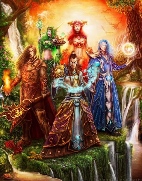 First Aspects of Azeroth by rakshaza-art on DeviantArt