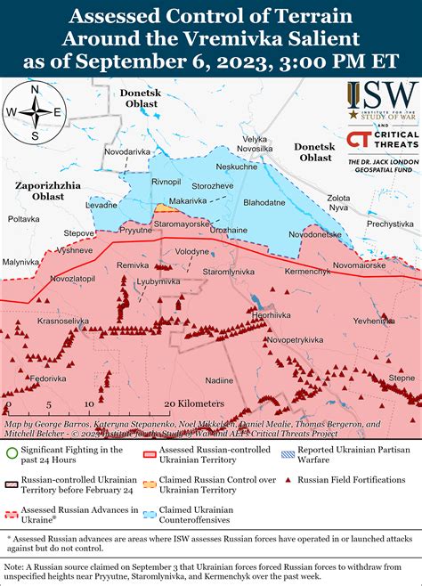 ISW Blog: Russian Offensive Campaign Assessment, September 6, 2023