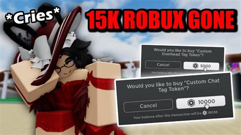 I Spent 15k Robux On Custom Nametags Roblox Combat Warriors Youtube