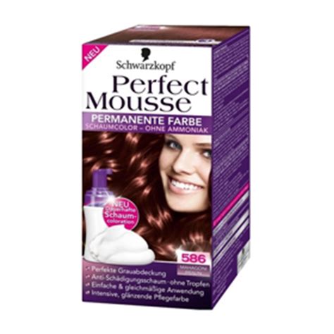 Краска для волос Perfect Mousse 586 Красное Дерево | Цвет, стойкость ...