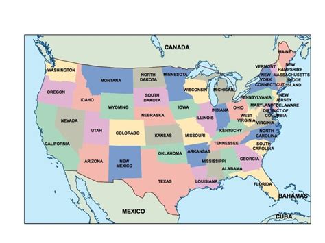 usa powerpoint map | Order and download usa powerpoint map