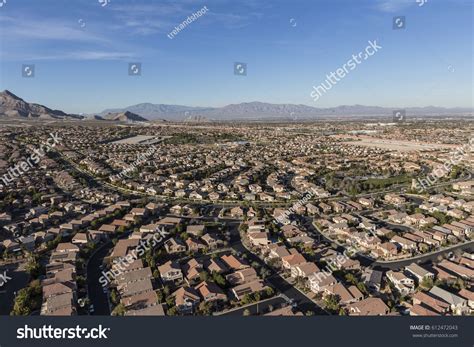 Aerial View Modern Homes Area Las Stock Photo 612472043 | Shutterstock