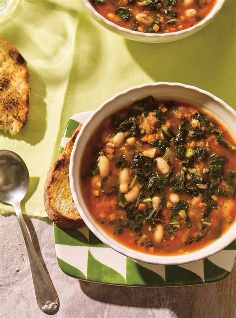 Tuscan Kale And White Bean Minestrone Soup RICARDO