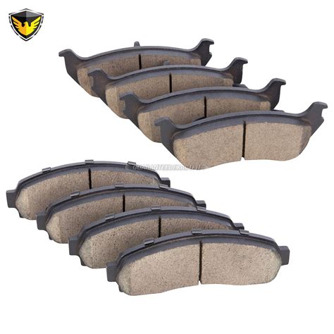 2004 Ford Explorer Brake Pad Kit Front And Rear Front And Rear 70