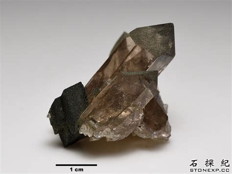 Smoky Quartz With Adularia