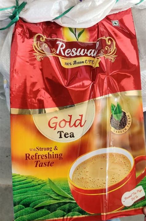 Heat Seal White Printed Laminated Plastic Tea Pouch Thickness