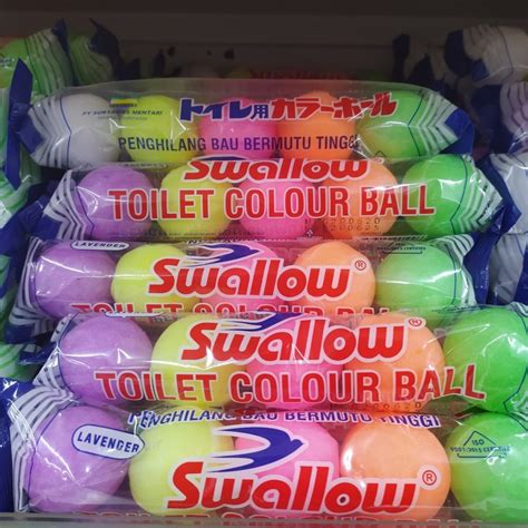 Kamper Swallow Toilet Colour Ball Colour Kamper Toilet Warna Siplah