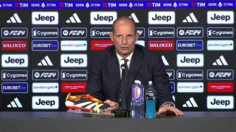 Juve Genoa Allegri Giornalisti Che Vogliono Fare Gli