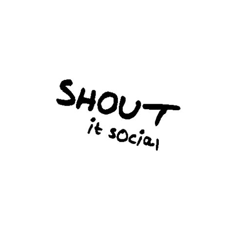 Shoutitsocial Giphyupload Creative Agency Social Sticker