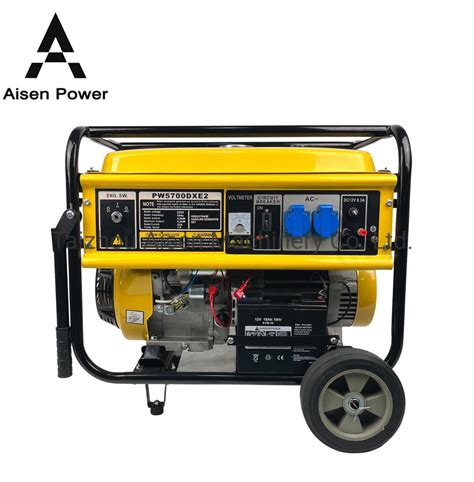 Aisen Power Gasoline Power Generator Kw Kw Kw Portable Gasoline