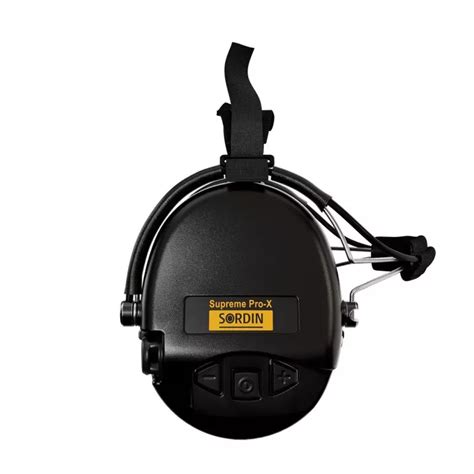 Casque Anti bruit Suprême Pro X Serre nuque Noir