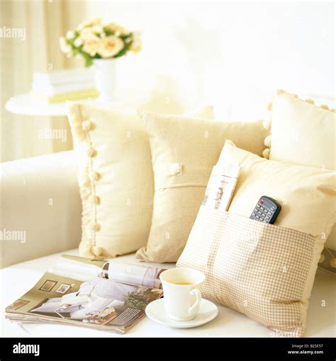 Sofa in the living room Stock Photo - Alamy