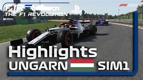 SIM1 Highlights S1 R1 Ungarn F1 2019 YouTube