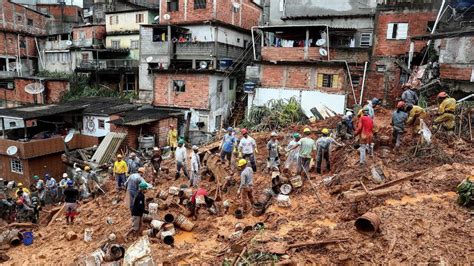 Fuertes Lluvias En Sao Paulo Se Cobran La Vida De Al Menos Personas