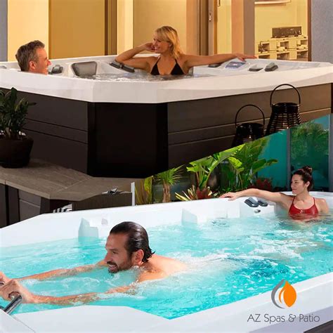 Swim Spa Vs Hot Tub Whats The Right Option For You AZ Spas Patio