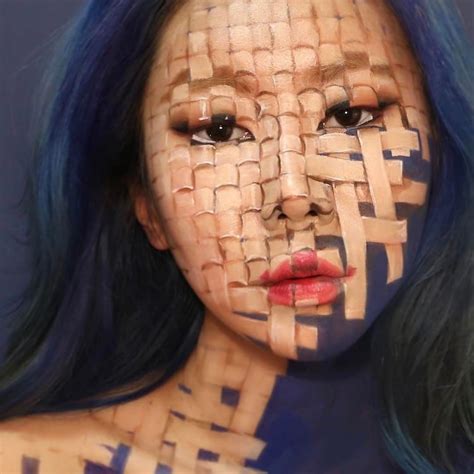 Dain Yoon Creates Mind Bending Body Art With Optical Illusion Makeup