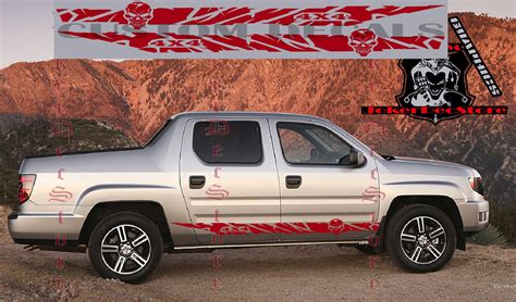 Ridgeline Decals Honda Vinyl Stickers Honda Ridgeline Car Etsy