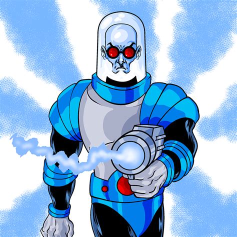 Mr Freeze Shonborn S Art Blog