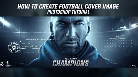 Photoshop Tutorial Football Cover Tutorial Blending Tutorial