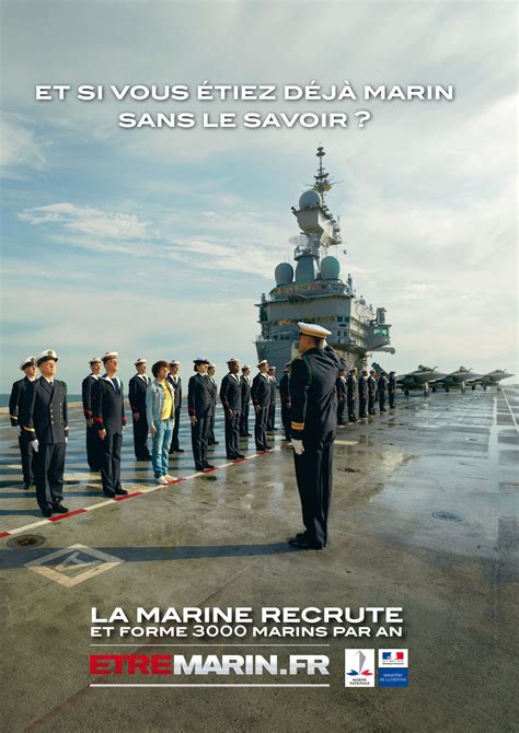 Affiche De La Campagne De Recrutement De La Marine Nationale