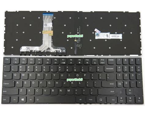 Original New Lenovo Legion Y7000p 1060 Y530 Y530 15ich Keyboard Us White Backlit Ebay