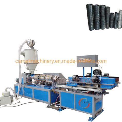 Pp Pe Pvc Single Wall One Layer Corrugated Pipe Hose Making Machine