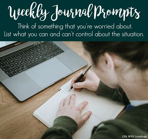 Weekly Journal Prompt Need Inspiration For Your Journal Follow These