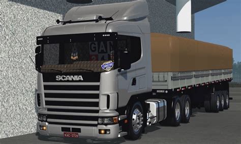 Caminhão Scania 164g Granel Para V 1 28 X Ets2 Mod Simuladores