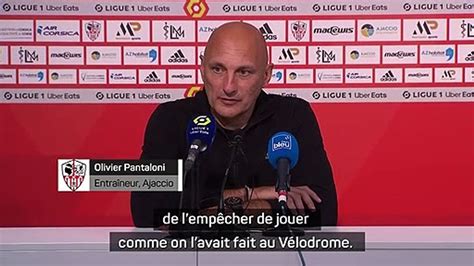 Ligue 1 AC Ajaccio PSG Olivier Pantaloni Ça ne fonctionnait