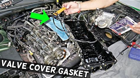 DODGE CHARGER VALVE COVER GASKET REPLACEMENT REMOVAL 3 6 V6 YouTube