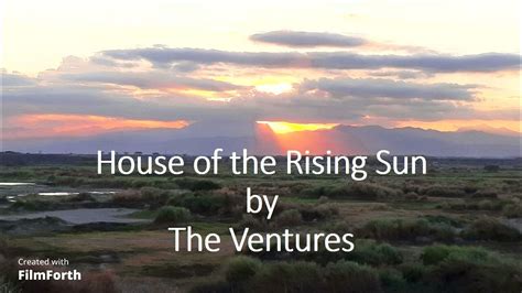 The Ventures House Of The Rising Sun Youtube