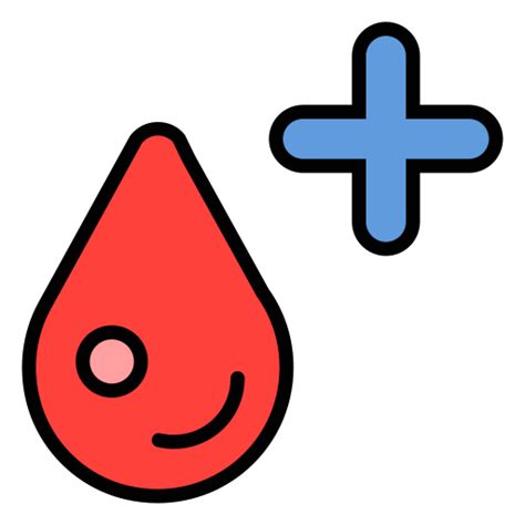 Blood Group Generic Outline Color Icon