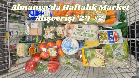 Almanya da haftalık market alışverişi 24 2 Türk Marketi Netto